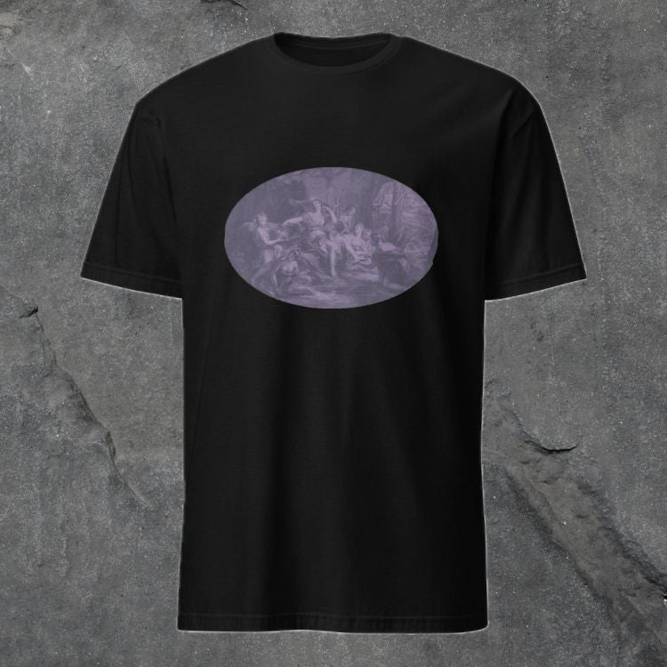 Diana and Her Maidens T-Shirt - Soft Purple