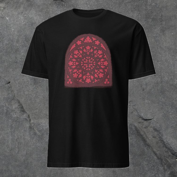 Ghost Window T-Shirt - Crimson