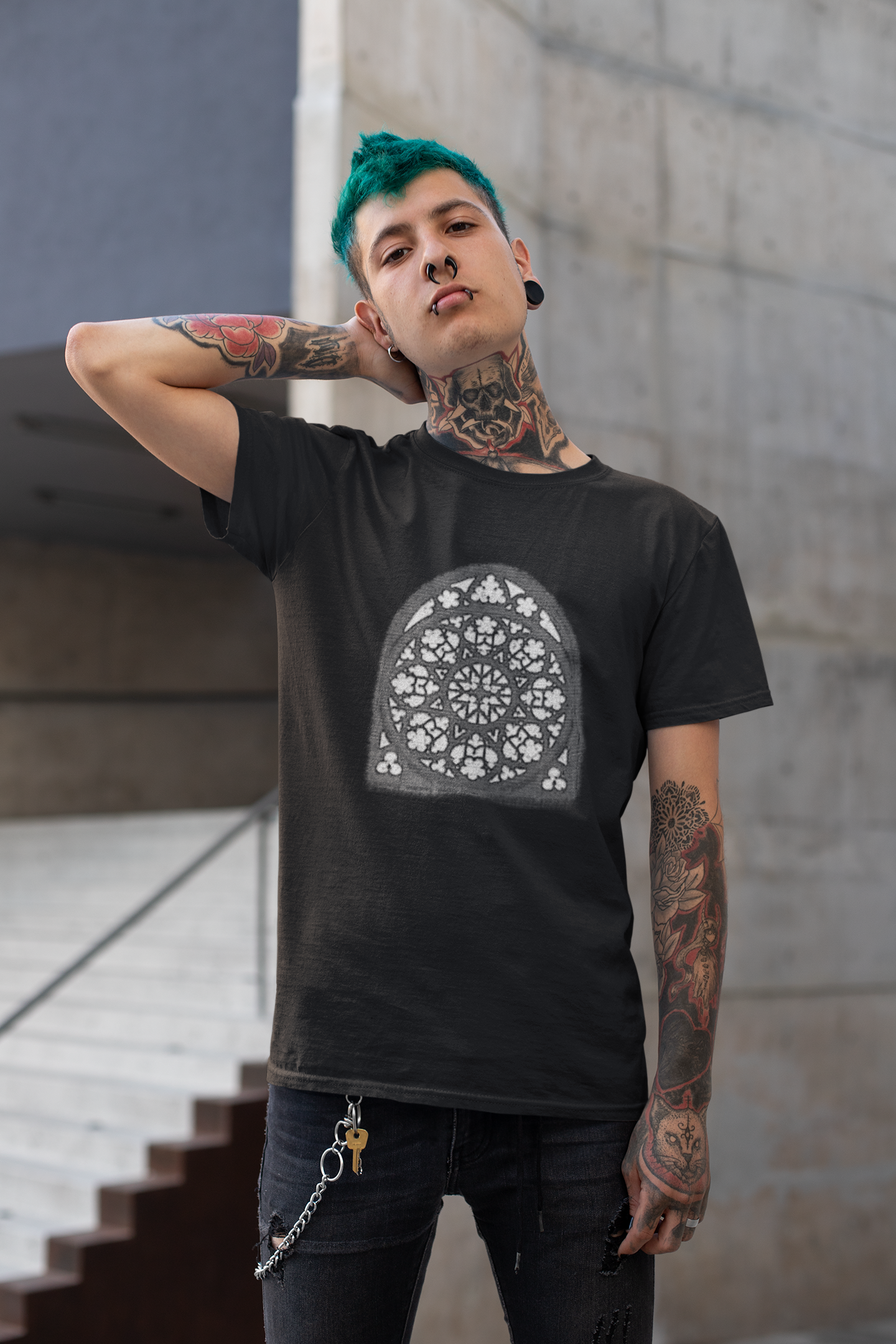 Ghost Window T-Shirt - White