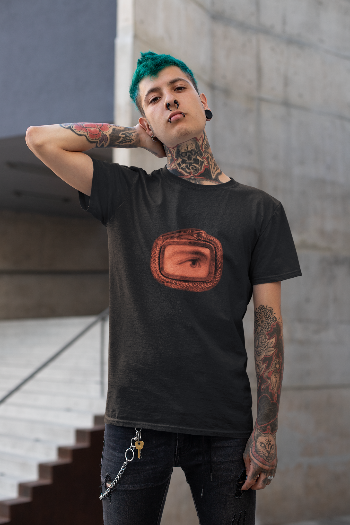 The Lover's Eye T-Shirt - Rust