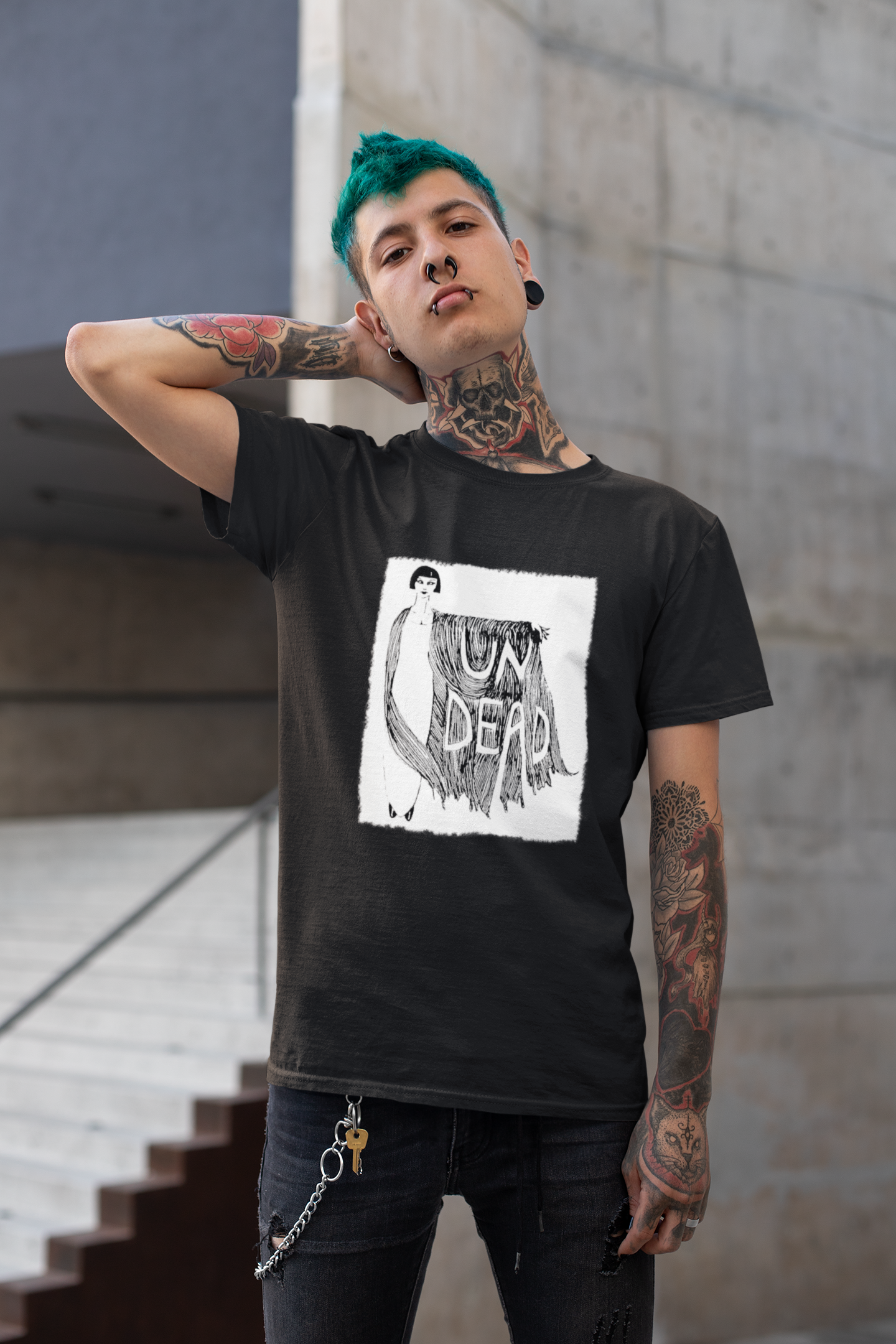 Undead T-Shirt - Bright White