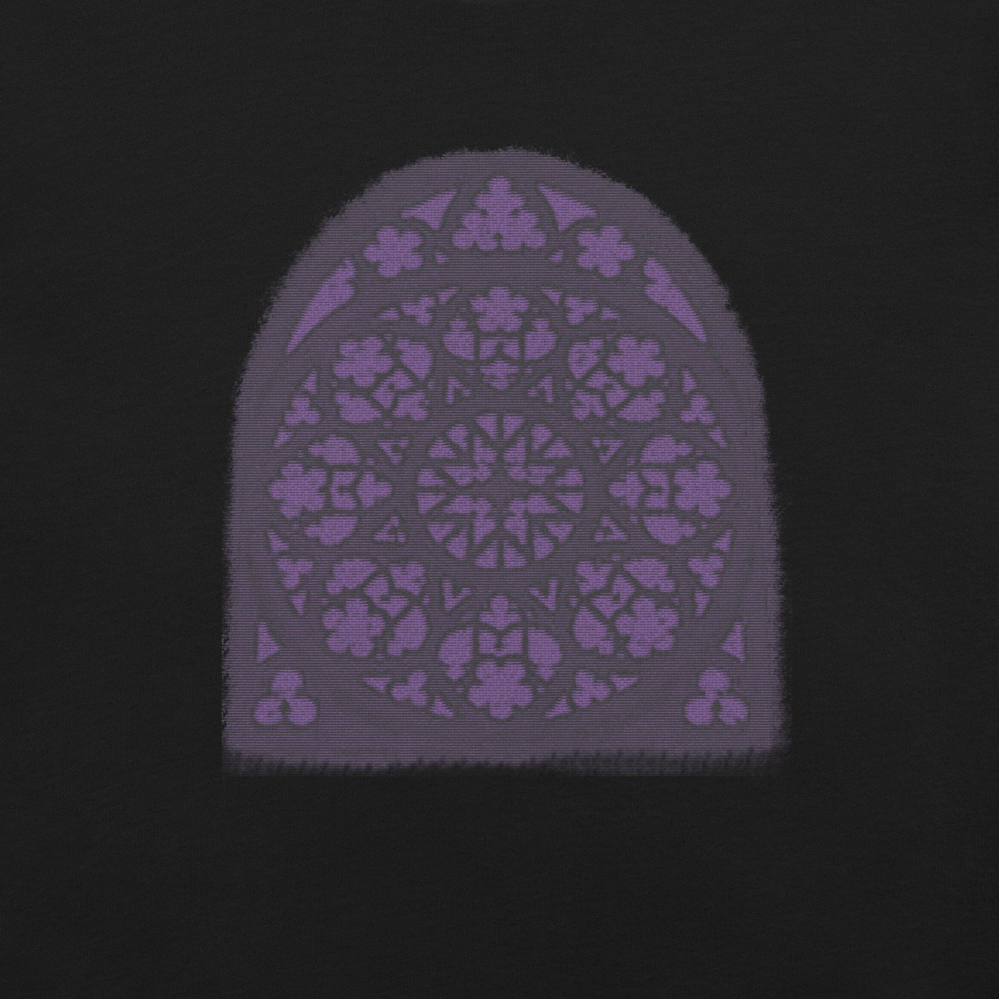 Ghost Window T-Shirt - Plum