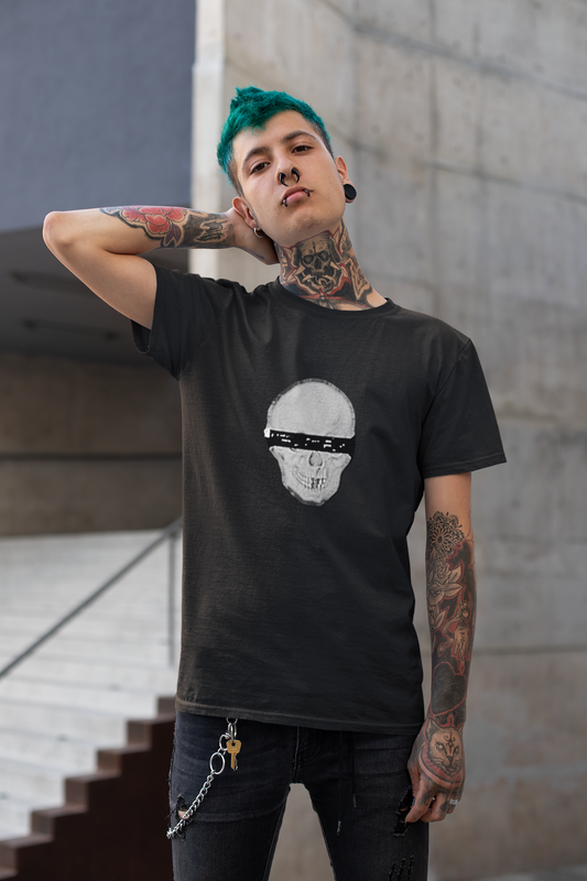Anonymous Photocopy Skull Unisex Tee