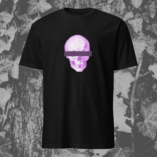 Anonymous Skull T-Shirt - Pink