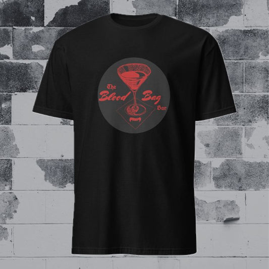 Blood Bag Bar T-Shirt - Black Cherry