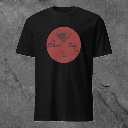 Blood Bag Bar T-Shirt - Blood Red