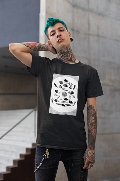 Bones of the Surf T-Shirt - Black & White