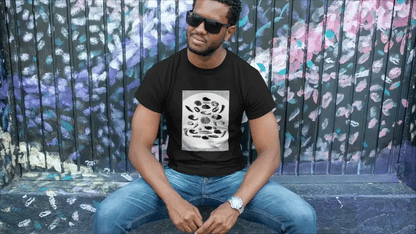 Bones of the Surf T-Shirt - Black & White