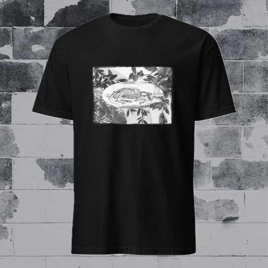 Courage Wolf Bones T-Shirt - Birch Bark White