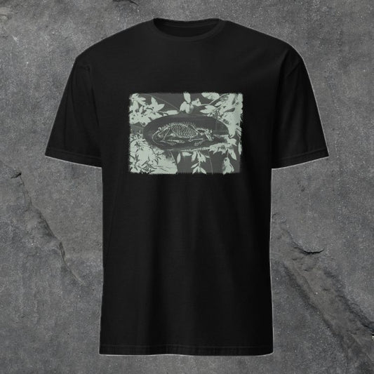 Courage Wolf Bones T-Shirt - Moss Green