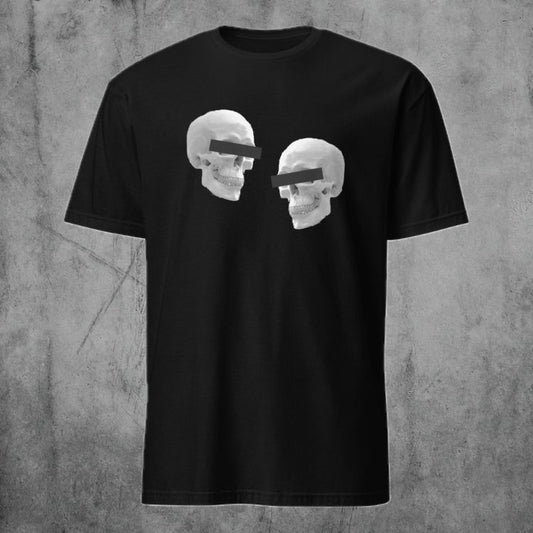 Doppelgangers Skull T-Shirt - Gray