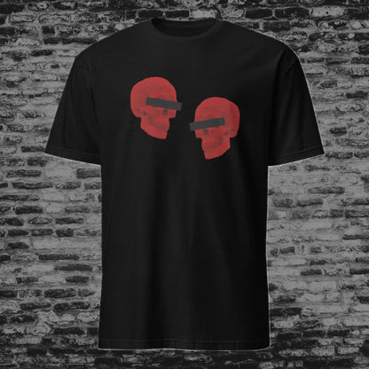 Doppelgangers Skull T-Shirt - Red
