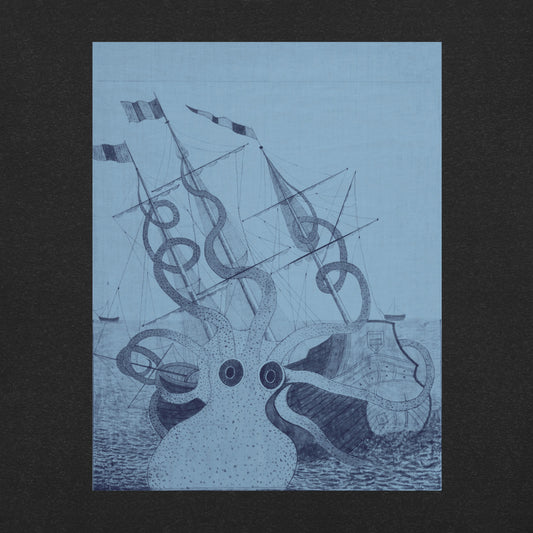 From the Deep T-Shirt - Cobalt Blue