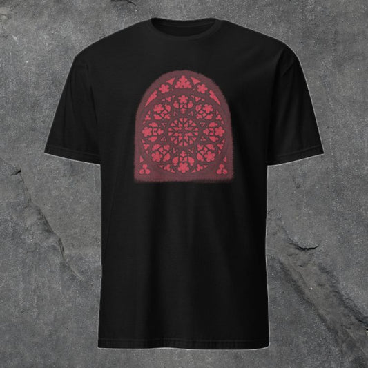 Ghost Window T-Shirt - Crimson