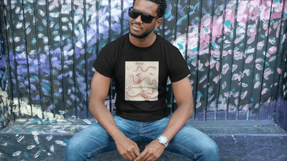 Here Be Monsters T-Shirt - Red