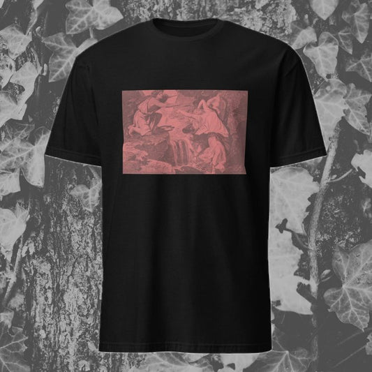 Orpheus & Eurydice T-Shirt - Wine Red