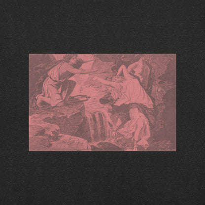 Orpheus & Eurydice T-Shirt - Wine Red