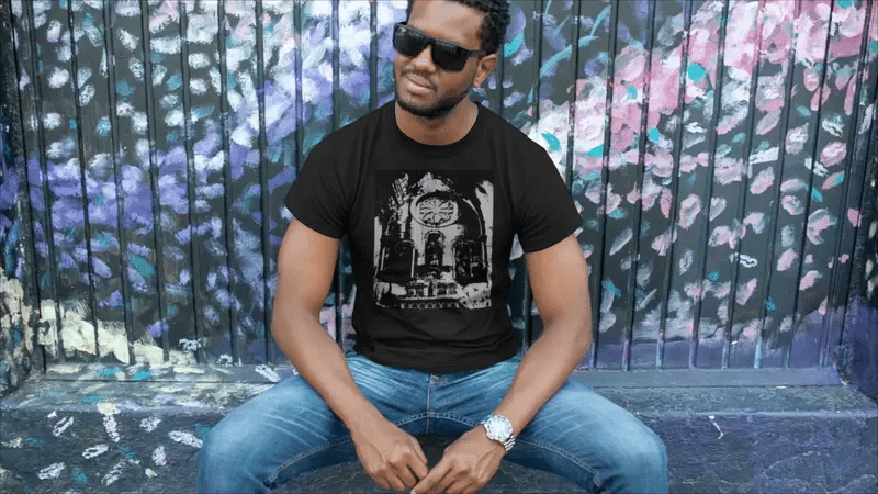 Ruin T-Shirt - Black & White
