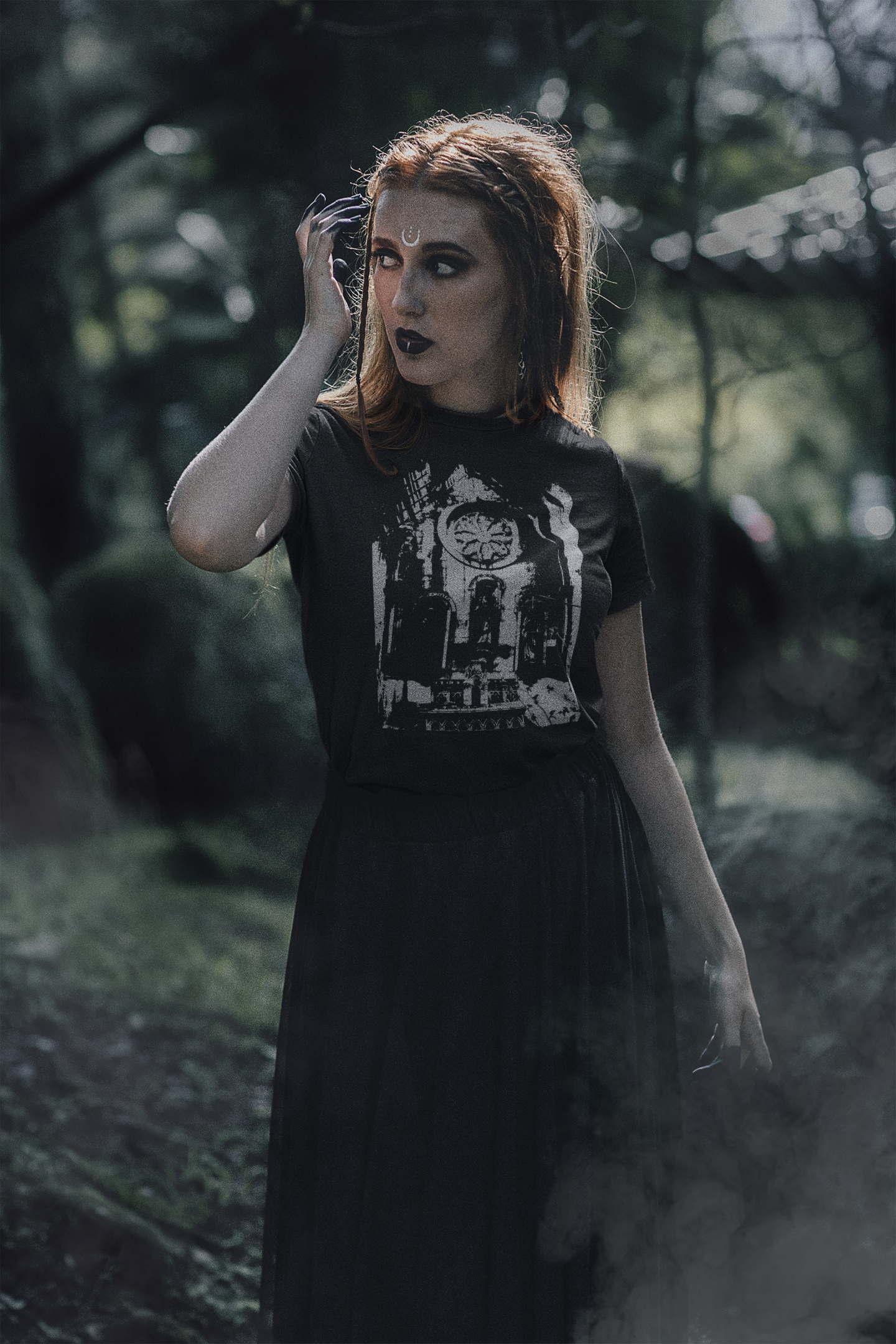 Ruin T-Shirt - Black & White