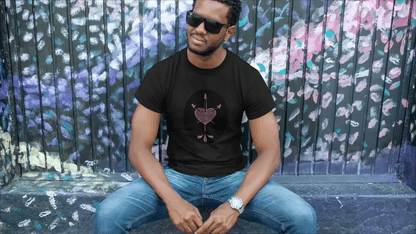 Three of Swords T-Shirt - Pink