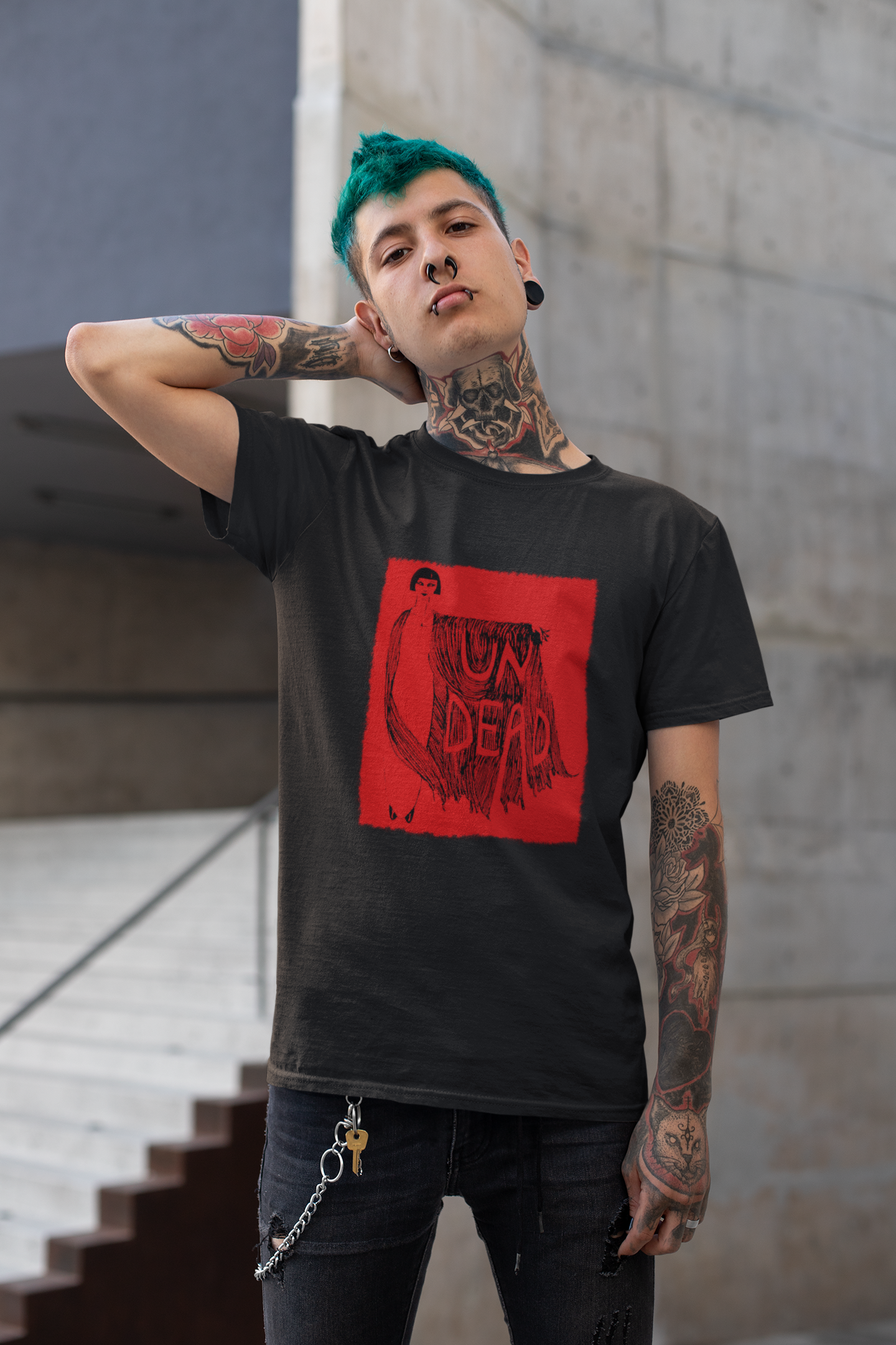 Undead T-Shirt - Blood Red