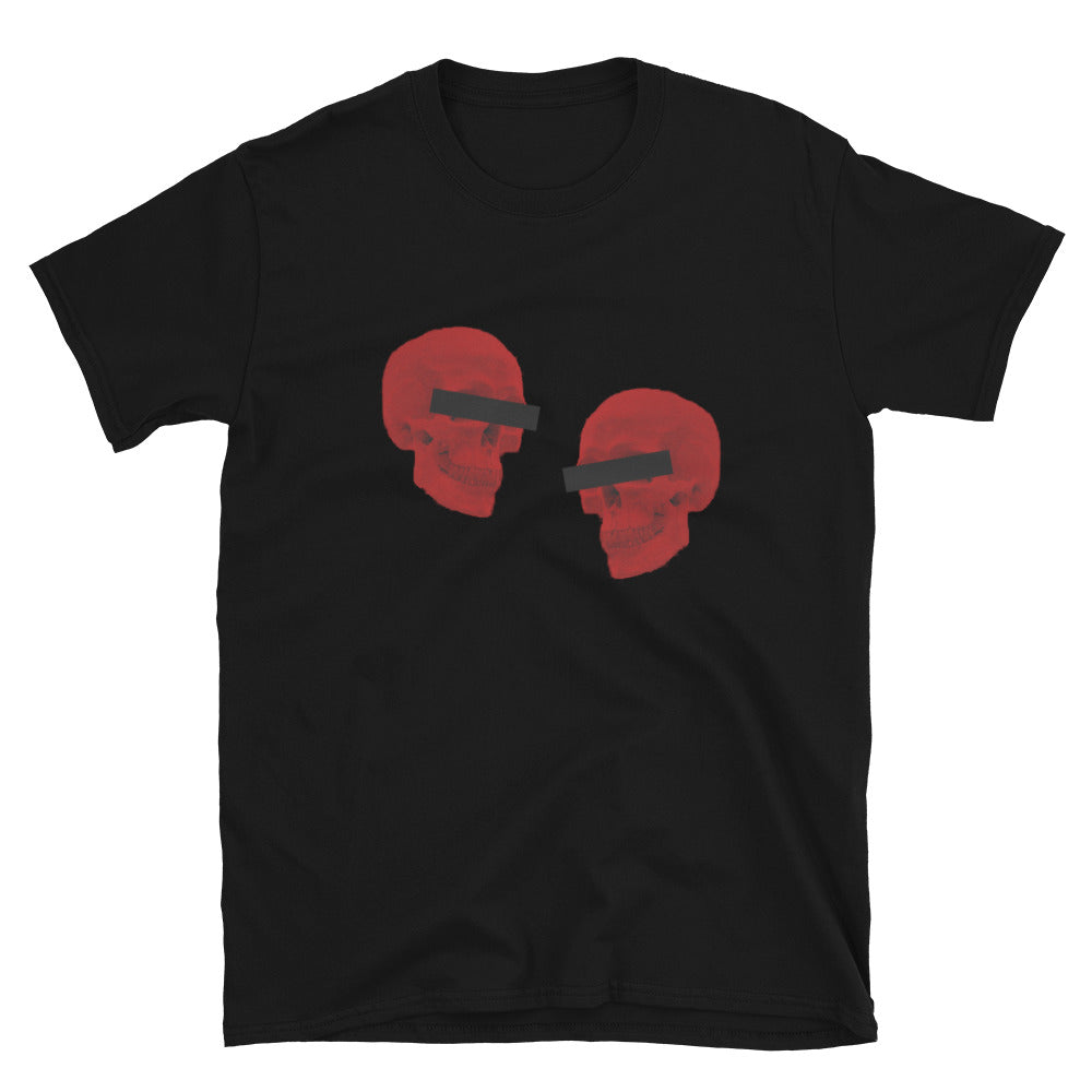 Doppelgangers Red Skull Unisex Tee
