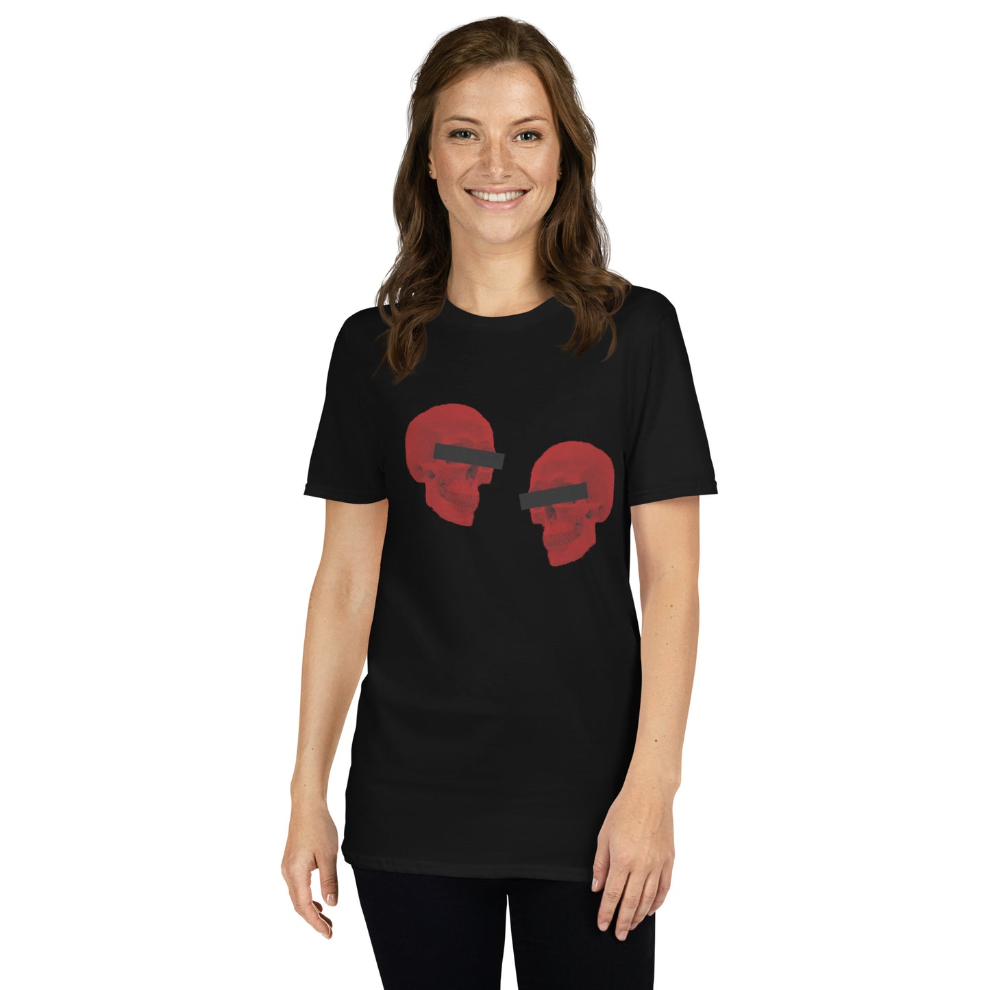 Doppelgangers Red Skull Unisex Tee