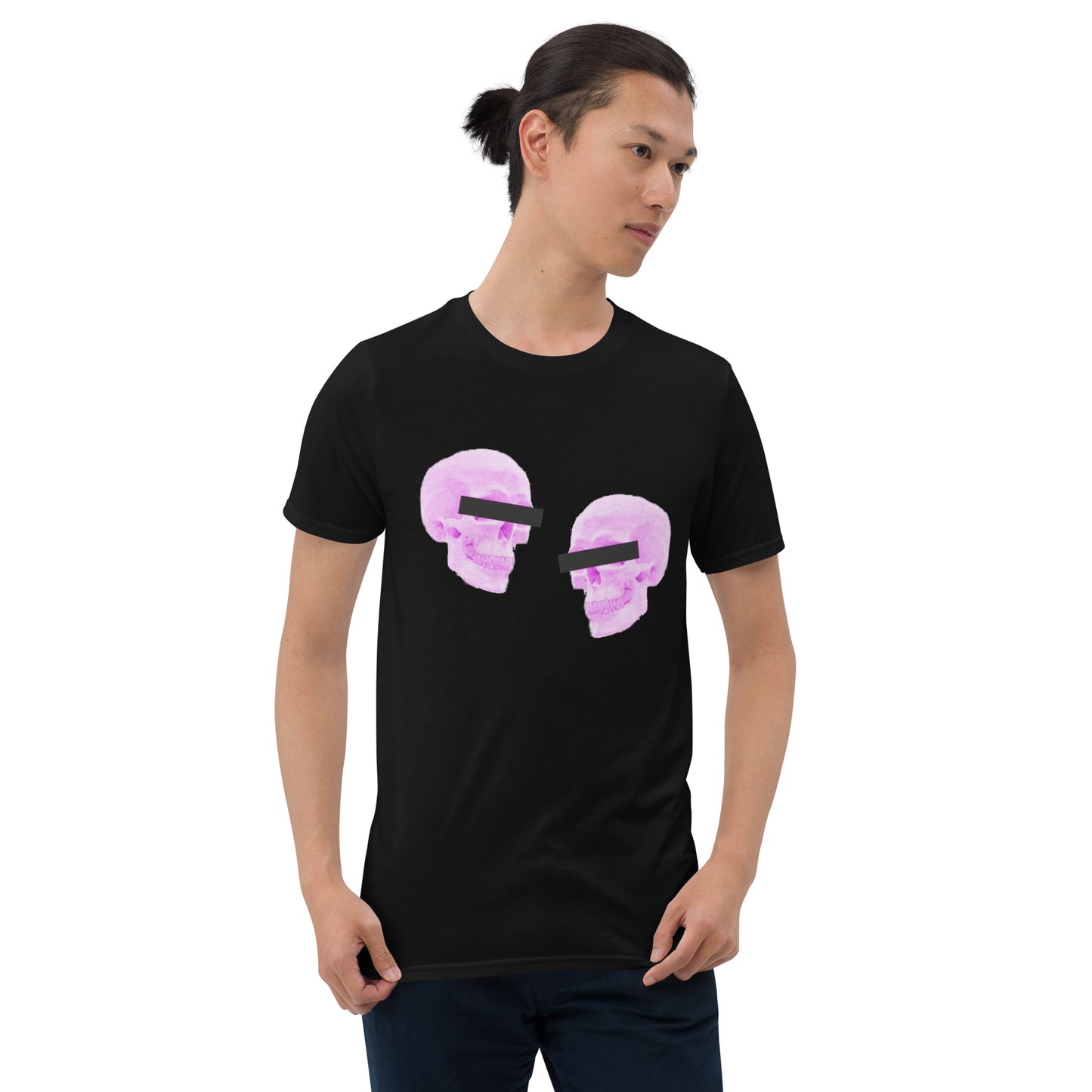 Doppelgangers Pink Skull Unisex Tee