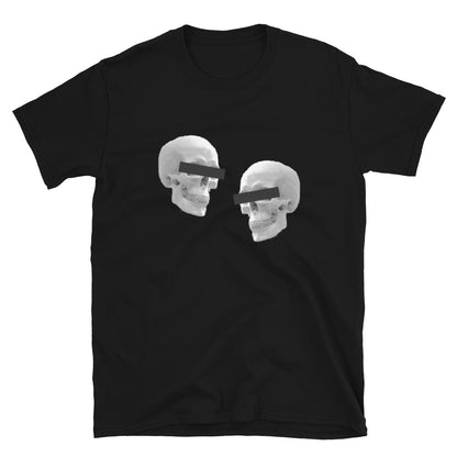 Doppelgangers Gray Skull Unisex Tee
