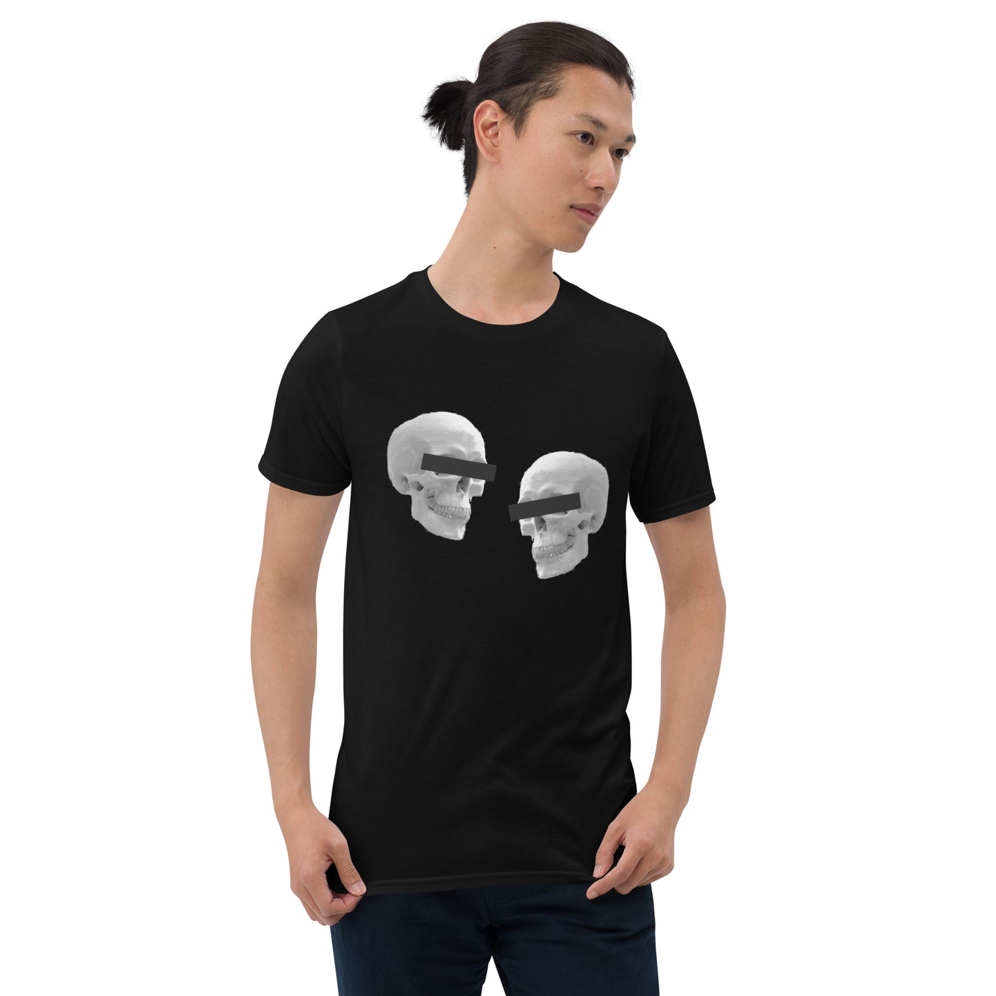 Doppelgangers Gray Skull Unisex Tee
