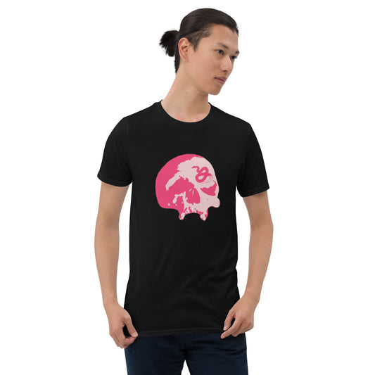 Serpent's Curse Hot Pink Skull Unisex Tee