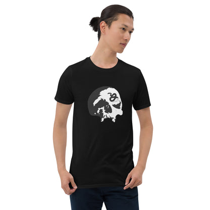Serpent's Curse Black & White Skull Unisex Tee