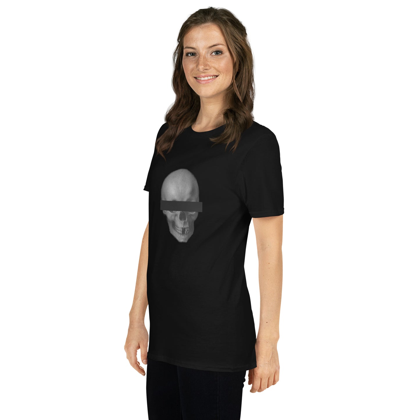 Anonymous Gray Skull Unisex Tee