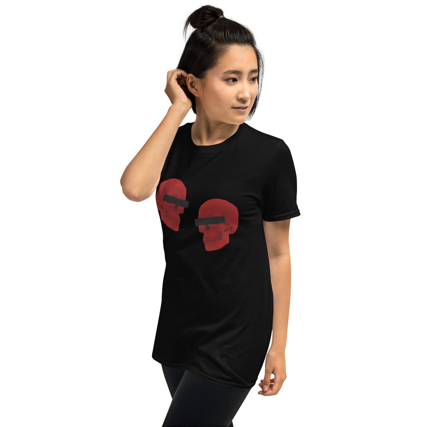 Doppelgangers Red Skull Unisex Tee