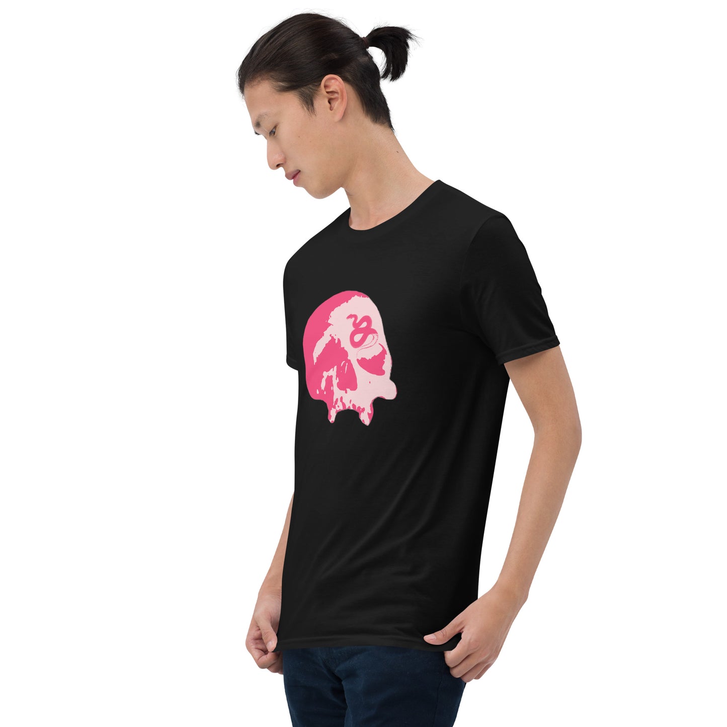 Serpent's Curse Hot Pink Skull Unisex Tee