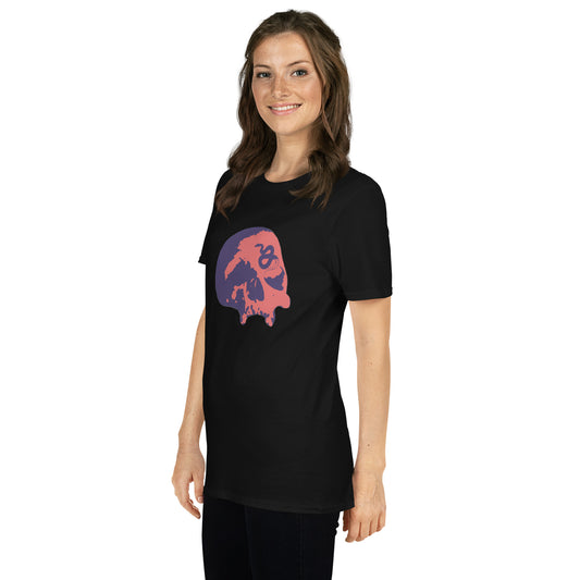 Serpent's Curse Navy & Red Skull Unisex Tee