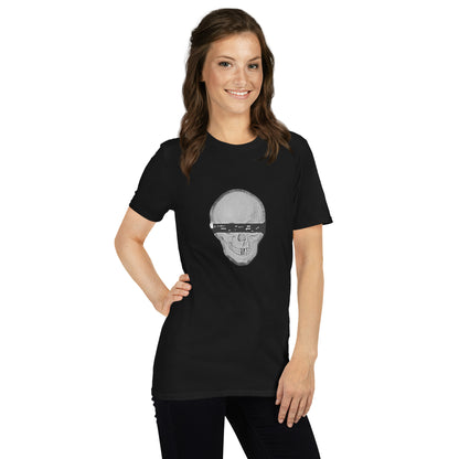 Anonymous Photocopy Skull Unisex Tee