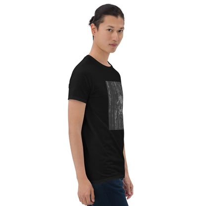 Ghost in the Machine White Cyberpunk Skull Unisex Tee