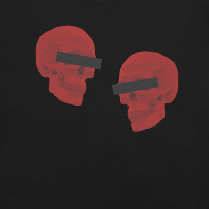 Doppelgangers Skull T-Shirt - Red