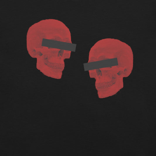 Doppelgangers Skull T-Shirt - Red
