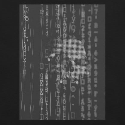 Ghost in the Machine Skull T-Shirt - White