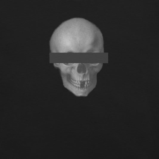 Anonymous Skull T-Shirt - Gray