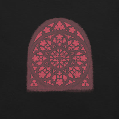 Ghost Window T-Shirt - Crimson