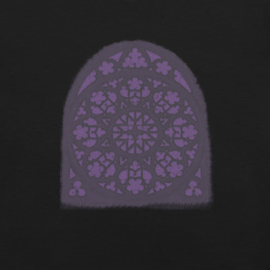 Ghost Window T-Shirt - Plum