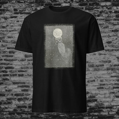 Woman in the Moon T-Shirt - Gray