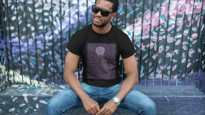 Woman in the Moon T-Shirt - Soft Purple